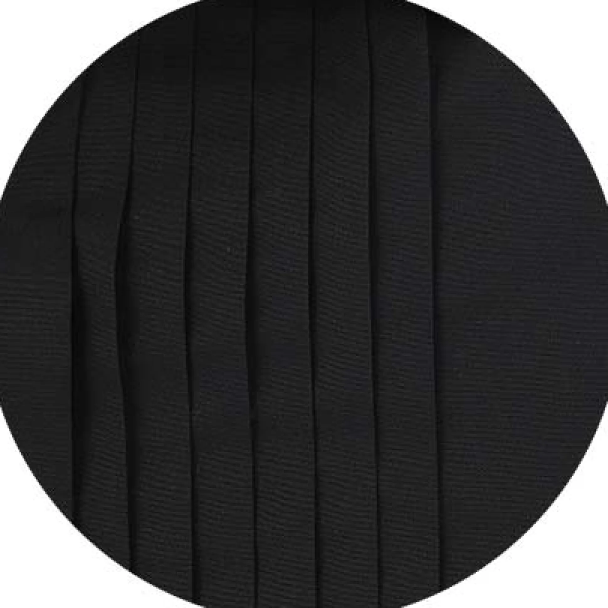 Black Pleated Fly Front Classic Fit Dress Shirt - Double Cuff