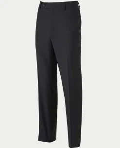 Black Wool Blend Tailored Double Breasted Suit