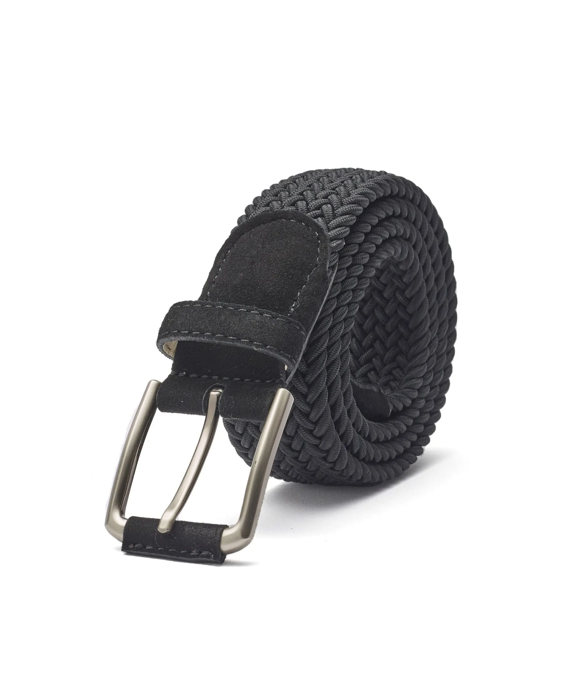 Black Woven Belt