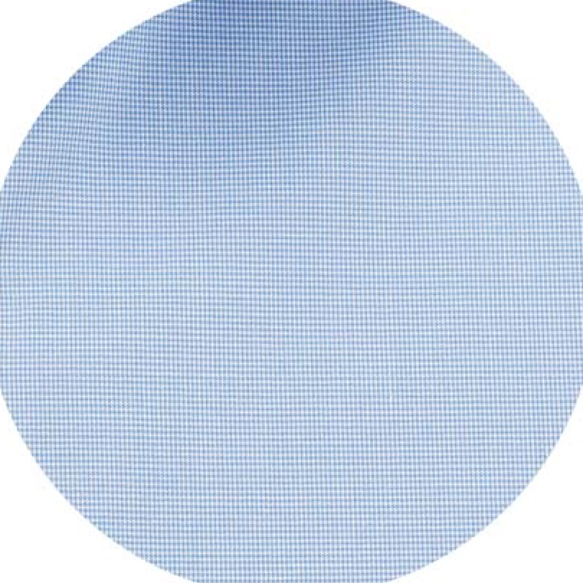Blue Dobby Slim Fit Smart-Casual Shirt - Single Cuff