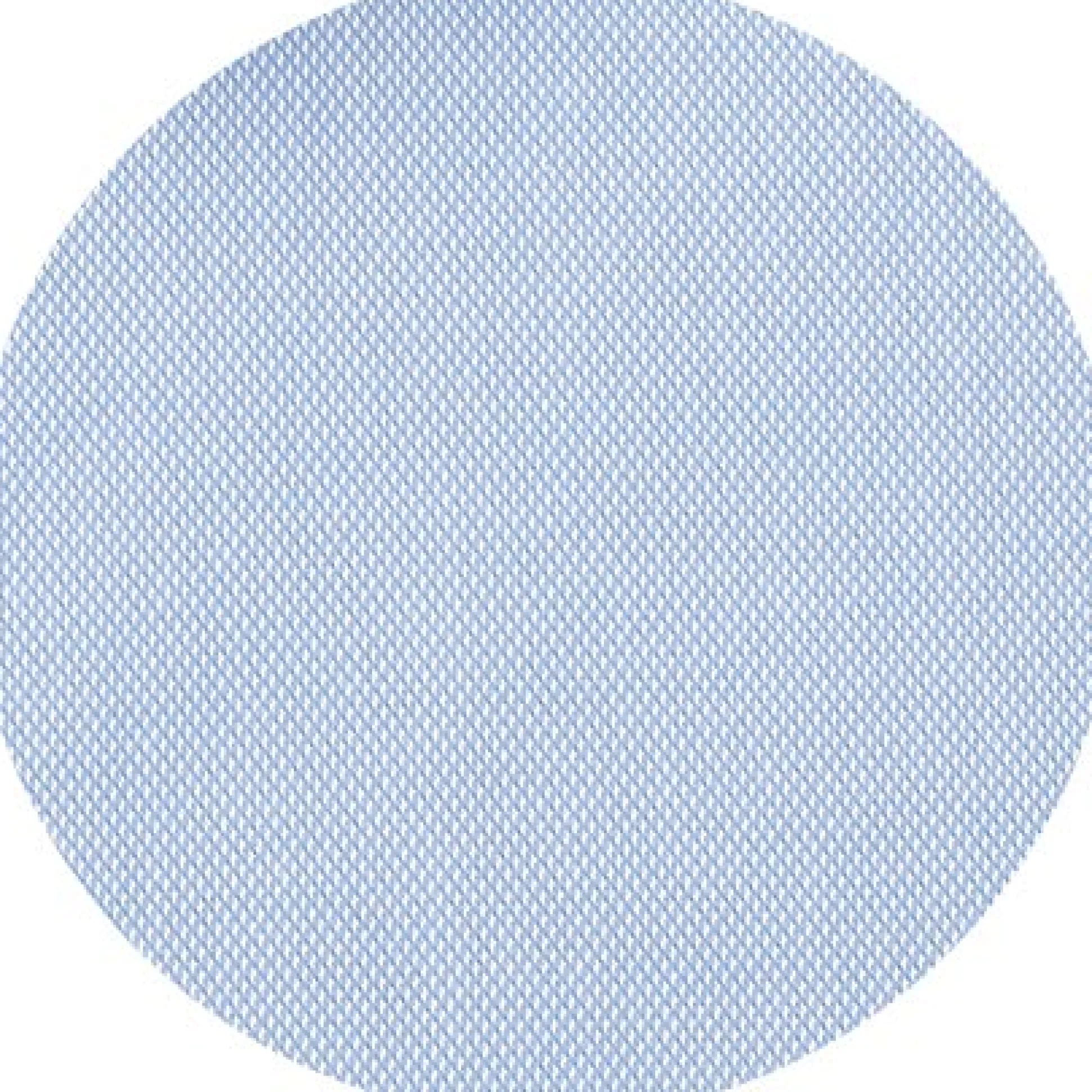 Blue Textured Cotton Slim Fit Formal Shirt - Double Cuff