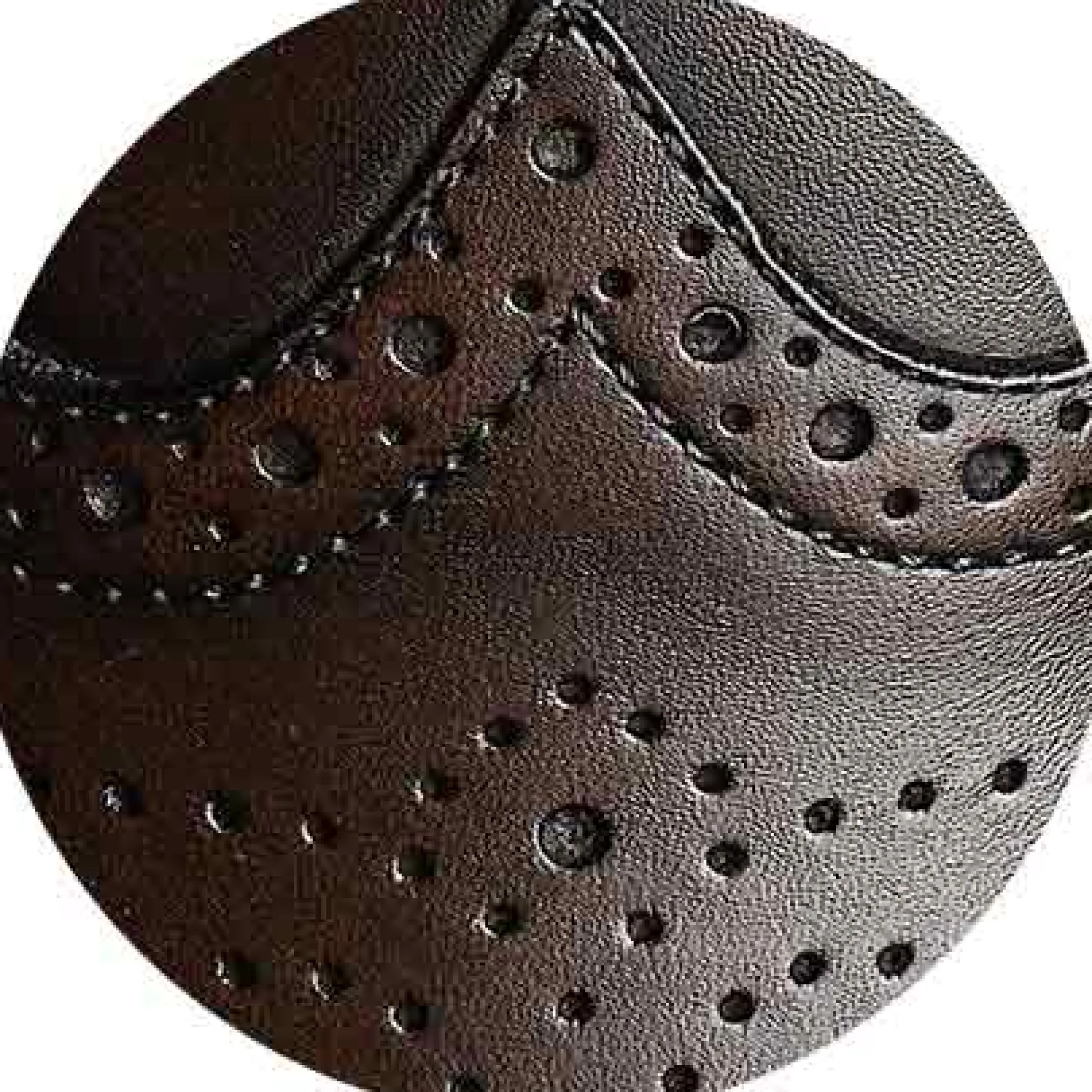 Brown Leather Brogue Derby Shoes