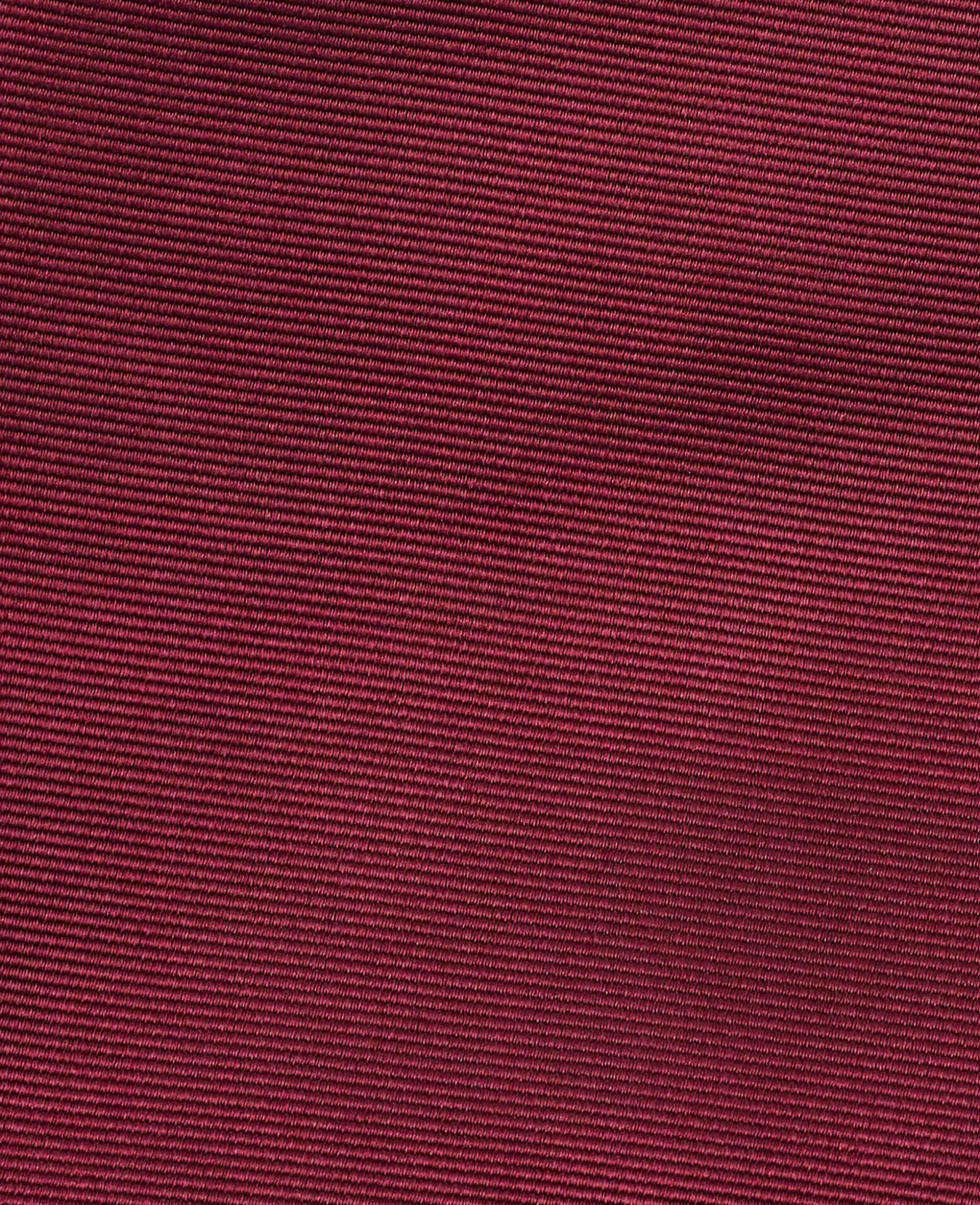 Burgundy Fine Twill Silk Pocket Square