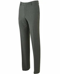 Grey Wool-Blend Tailored Suit