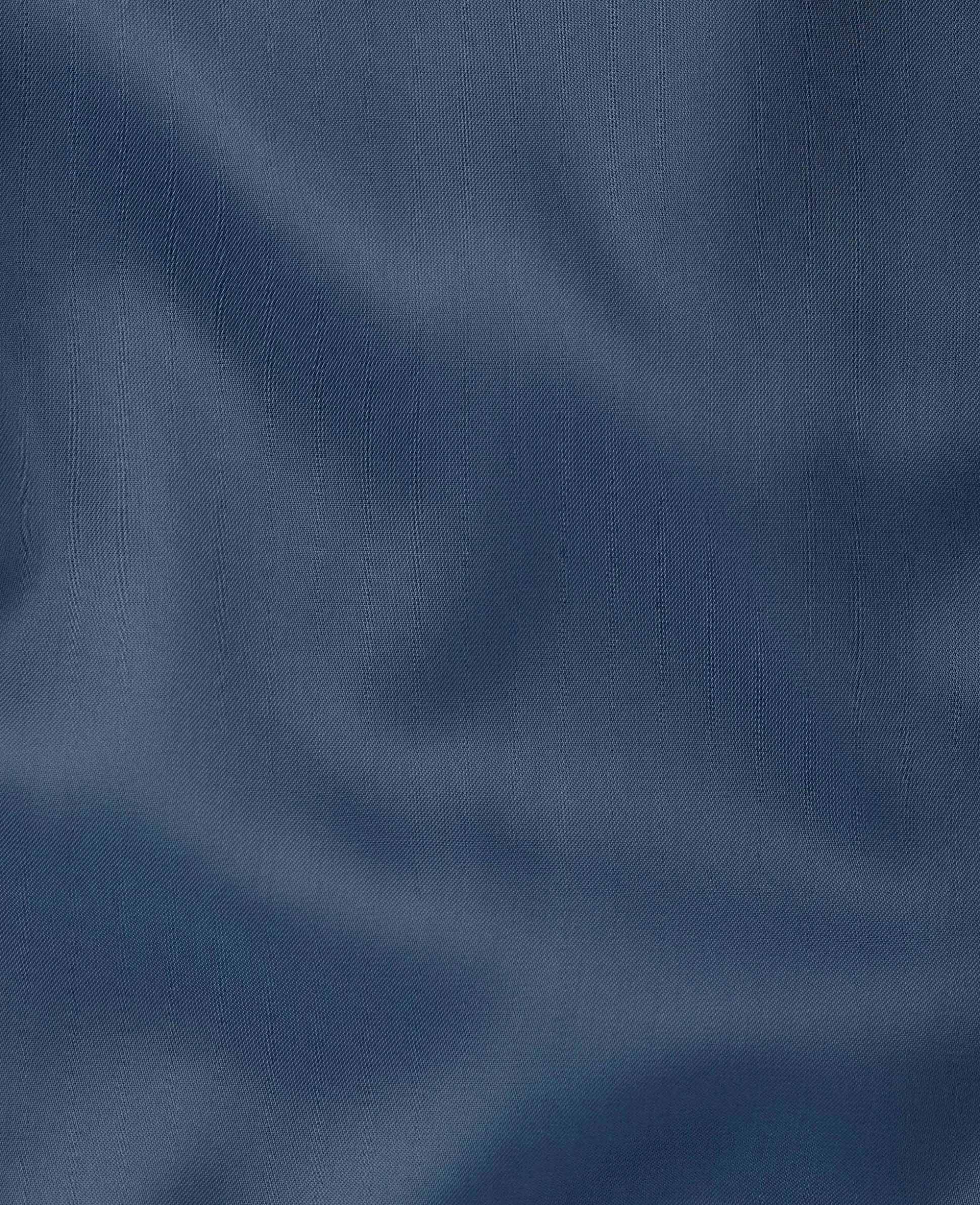 Light Blue Wool-Blend Tailored Suit Jacket