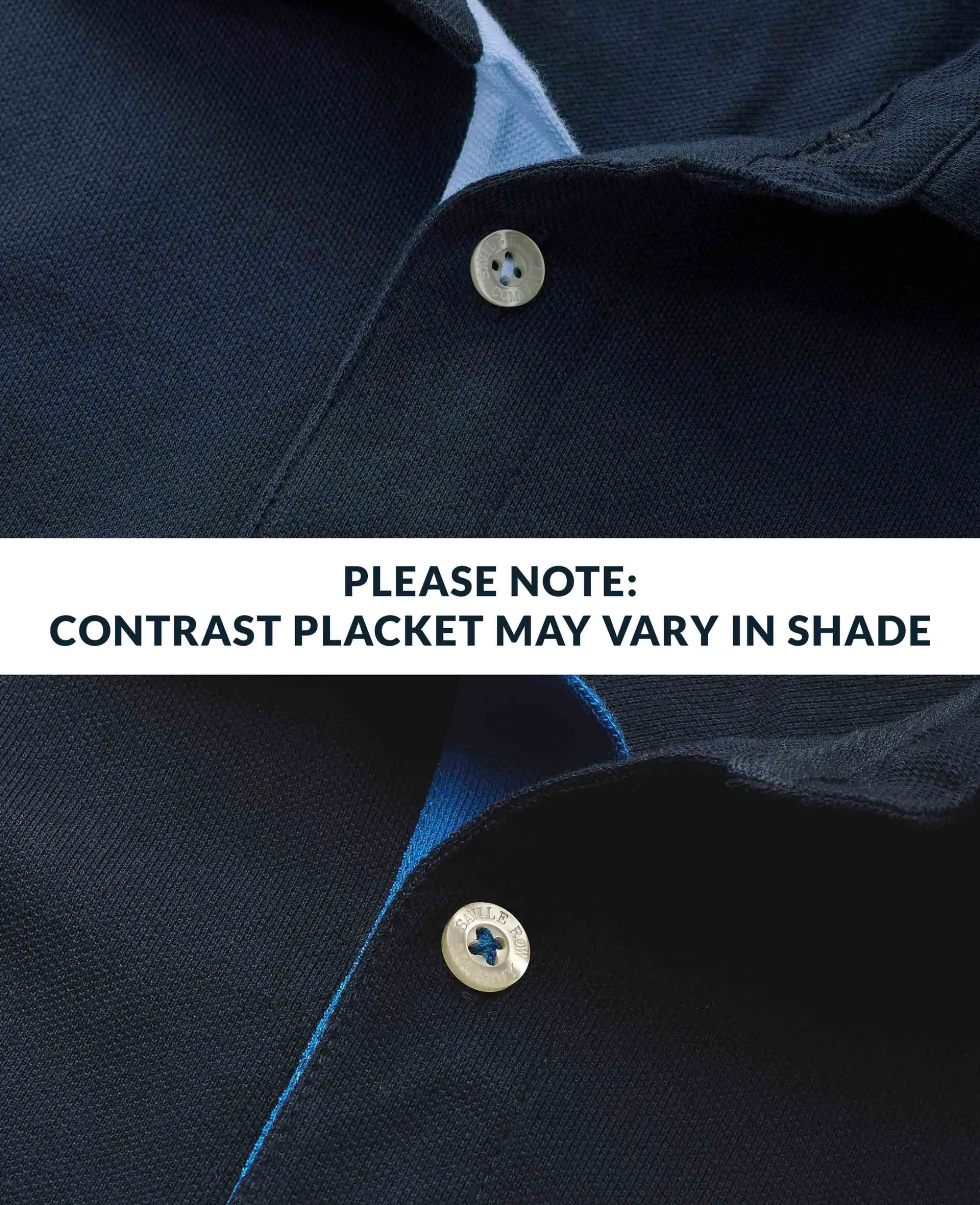 Navy Classic Fit Short Sleeve Polo Shirt