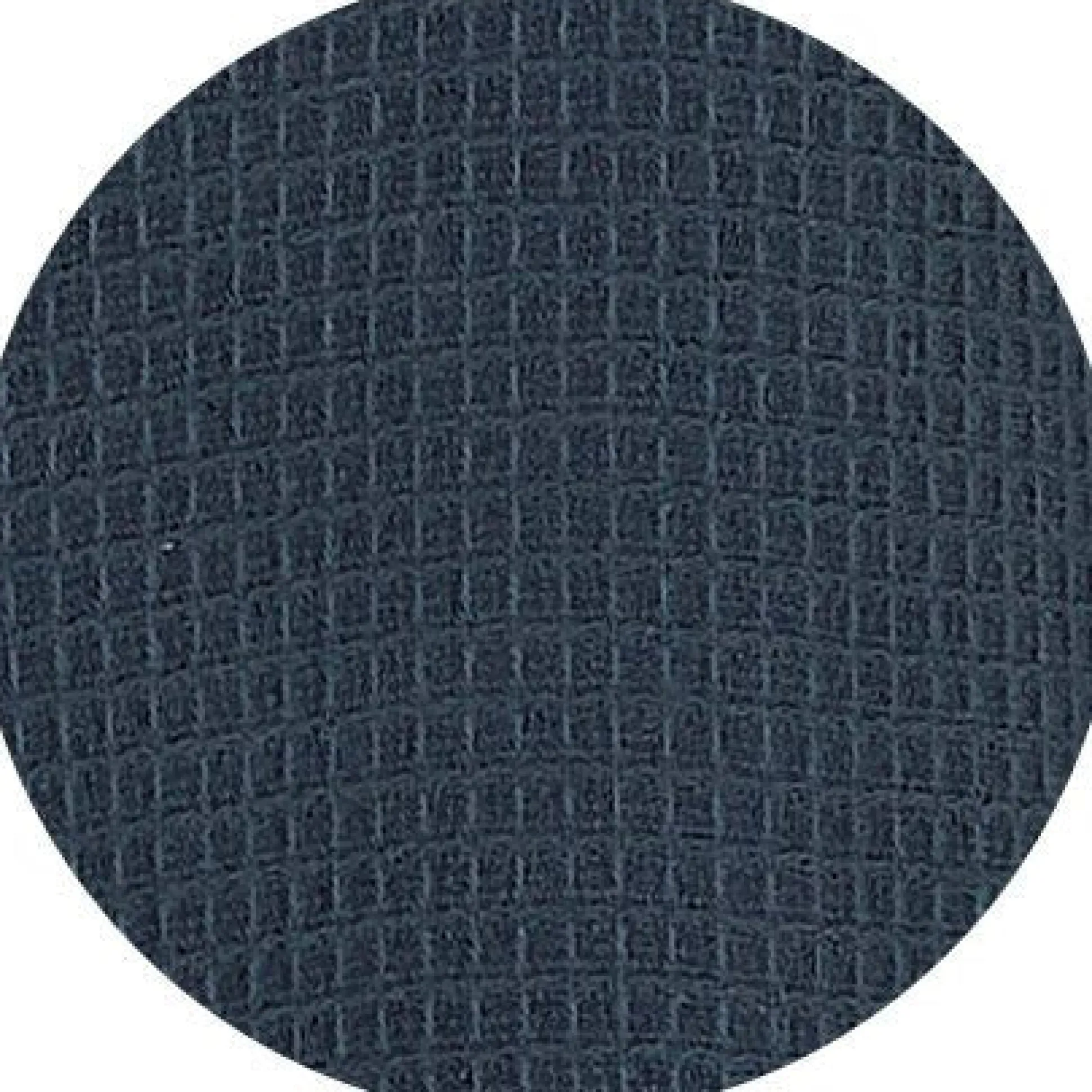 Navy Cotton Waffle Dressing Gown With Terry Cotton Lining