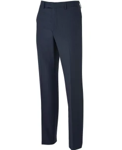Navy Stripe Double-Breasted Suit