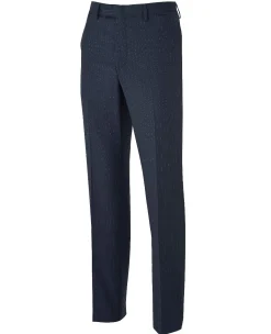 Navy Stripe Tailored Suit Trousers
