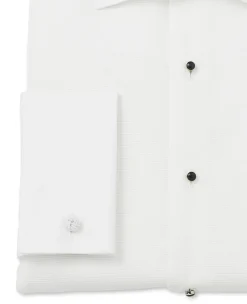 White Marcella Bib Front Dinner Shirt & Dress Stud Set